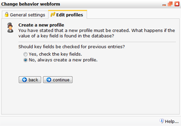 Webform behaviour